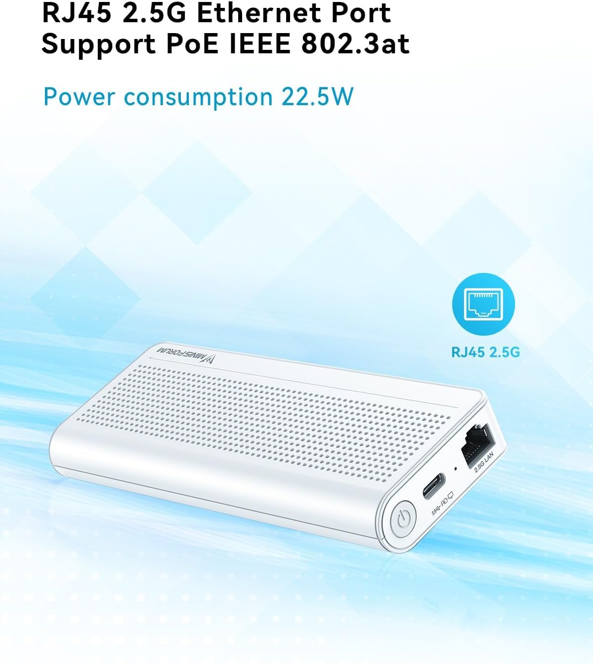 MINIS FORUM Mini-PC Stick S100, Alder Lake-N100, 8 GB RAM LPDDR5